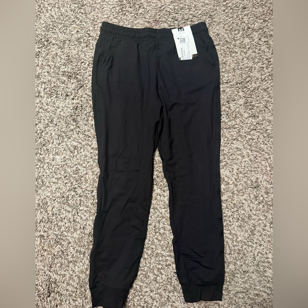Kids Black Joggers